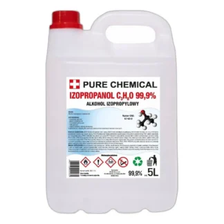 ALKOHOL IZOPROPYLENOWY ODTŁUSZCZACZ IPA 5L Do ekranów LCD LED 99,9% — zdjęcie 1
