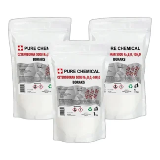 BORAKS CZYSTY BORAX CZYSTOŚĆ 1 kg DO PRANIA DO CZYSZCZENIA LODÓWEK 99,99% — zdjęcie 1