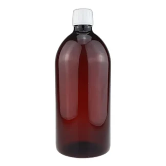 Butelka farmaceutyczna Pure Chemical Pet brązowa ml 1000 — zdjęcie 1