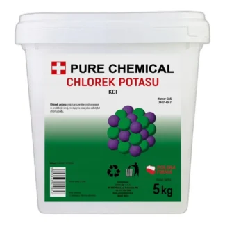 CHLOREK POTASU CZYSTY KCI SÓL POTASOWA 5 kg 99,9% — zdjęcie 1