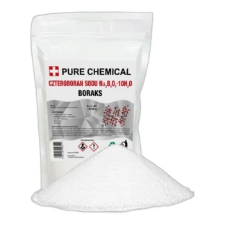 CZTEROBORAN SODU BORAKS CZYSTY BORAX DO PRANIA DO SPRZĄTANIA 1KG — zdjęcie 1