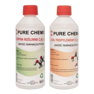 Gliceryna + Glikol JAKOŚĆ FARMECEUTYCZNA GLIKOL I GLICERYNA łącznie 1L1,2KG — zdjęcie 1