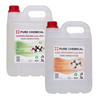 GLICERYNA ROŚLINNA + GLIKOL PROPYLENOWY 5L JAKOŚĆ FARMACEUTYCZNA 5L — zdjęcie 1