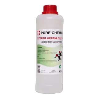 GLICERYNA VG GLICERYNA ROŚLINNA FARMACEUTYCZNA 99,5% 1L 1000ml 1250g — zdjęcie 1