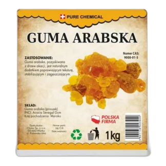 GUMA ARABSKA W PROSZKU BEZ SZTUCZNYCH DODATKÓW ZAGĘSTNIK EMULGATOR 100g — zdjęcie 1
