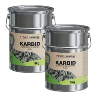 KARBID CZYSTY WĘGLIK WAPNIA 5kg 2x — zdjęcie 1