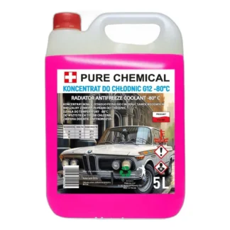 KONCENTRAT PŁYNU CHŁODNICZEGO -80°C 5L DO CHŁODNIC G12/G12 — zdjęcie 1