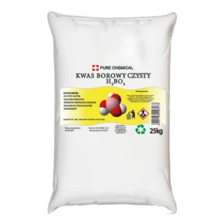 KWAS BOROWY BORNY W PROSZKU CZYSTY DO STÓP DO BUTÓW 25kg — zdjęcie 1