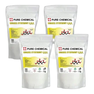 Kwasek cytrynowy 4x1 kg DO ODKAMIENIANIA CZAJNIKA NABŁYSZCZA CZYŚCI E330 — zdjęcie 1