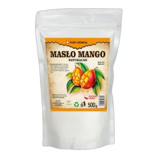 MASŁO MANGO RĘCZNIE ŁUPANE CZYSTE BEZ DODATKÓW DO SKÓRY WŁOSÓW TATUAŻU 1kg — zdjęcie 1