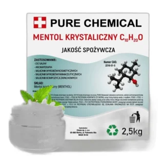 MENTOL KRYSTALICZNY DO SAUNY KRYSZTAŁY 2,5kg 2500g — zdjęcie 1
