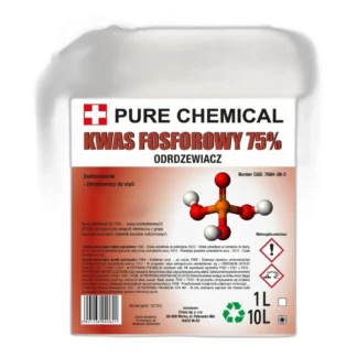 ODRDZEWIACZ DO STALII I ŻELIWA KWAS FOSFOROWY 10L 75% — zdjęcie 1
