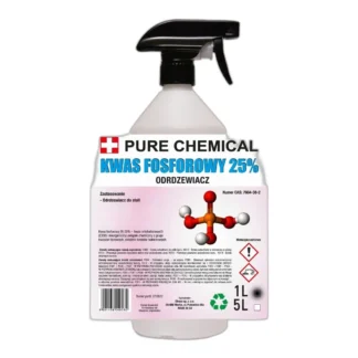 ODRDZEWIACZ DO STALII ŻELIWA KWAS FOSFOROWY 1L DO ODKAMIENIANIA + SPREY 25% — zdjęcie 1