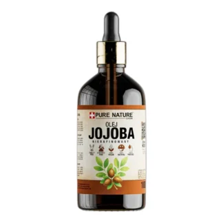 OLEJ JOJOBA NATURALNY TŁOCZONY NA ZIMNO NIERAFINOWANY 100ml SKÓRY I WŁOSÓW — zdjęcie 1