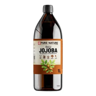 OLEJ JOJOBA NATURALNY TŁOCZONY NA ZIMNO NIERAFINOWANY 1L — zdjęcie 1