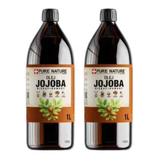 OLEJ JOJOBA NATURALNY TŁOCZONY NA ZIMNO NIERAFINOWANY 2x1L — zdjęcie 1