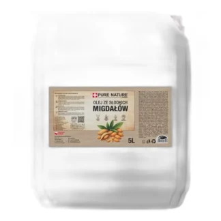 OLEJ MIGDAŁOWY ZE SŁODKICH MIGDAŁÓW litrów 5L — zdjęcie 1