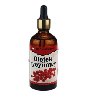 OLEJ RYCYNOWY Z INDII CASTOR OIL NIERAFINOWANY DO WŁOSÓW SKÓRY 100ML — zdjęcie 1