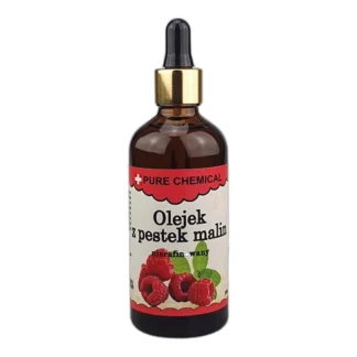 OLEJ Z PESTEK MALIN OLEJ DO CIAŁA NATURALNY TŁOCZONY NA ZIMNO 100ML — zdjęcie 1