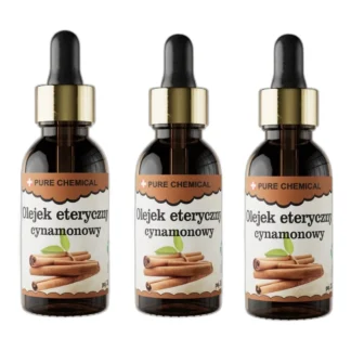 OLEJEK CYNAMONOWY NATURALNY OLEJEK ETERYCZNY CYNAMONOWY BEZ DODATKÓW 3x30ml — zdjęcie 1
