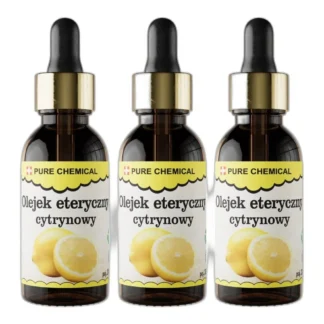 OLEJEK ETERYCZNY CYTRYNOWY ŚWIEŻA CYTRYNA NATURALNY BEZ DODATKÓW 30ml 2x — zdjęcie 1