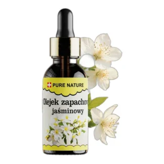 OLEJEK ETERYCZNY JAŚMINOWY NATURALNY DO ŚWIEC DYFUZORA INTENSYWNY 30ml — zdjęcie 1