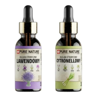OLEJEK ETERYCZNY LAWENDOWY OLEJEK ETERYCZNY CYTRONELLA NATURALNY 2X30ML — zdjęcie 1