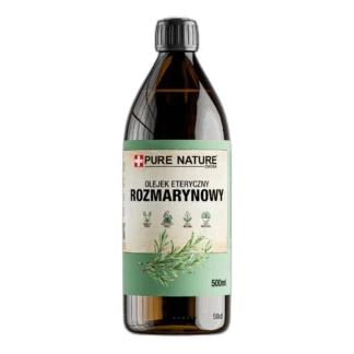 OLEJEK ROZMARYNOWY ETERYCZNY OLEJEK Z ROZMARYNU NATURALNY 0,5L 500ml — zdjęcie 1