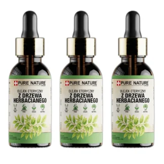 OLEJEK Z DRZEWA HERBACIANEGO ETERYCZNY DO KĄPIELI DO MASAŻU 2x30ml — zdjęcie 1