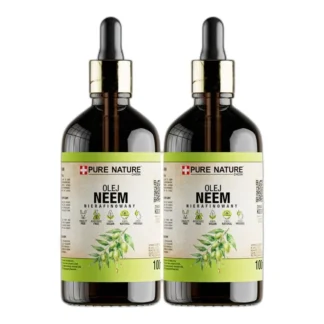 OLEJEK Z MIODLI INDYJSKIEJ OLEJEK NEEM NATURALNY DO WŁOSÓW DO SKÓRY 2x100ML — zdjęcie 1