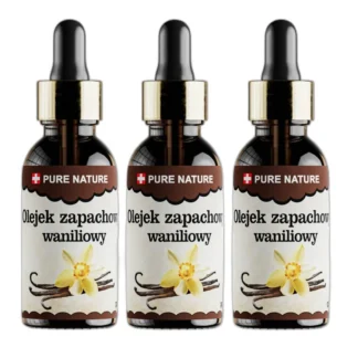 OLEJEK ZAPACHOWY WANILIOWY DO ŚWIEC DO DYFUZORA DO SZAFY 3x30ML — zdjęcie 1