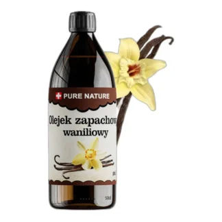 OLEJEK ZAPACHOWY WANILIOWY DO ŚWIEC DO DYFUZORA DO SZAFY 500ML — zdjęcie 1