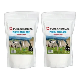 PŁATKI MYDLANE DO PRANIA 1KG MYDŁO W PROSZKU NATURALNE EKOLOGICZNE 2x — zdjęcie 1