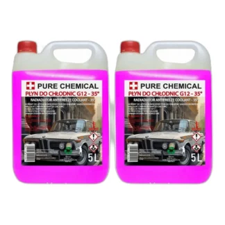 PŁYN CHŁODNICZY DO CHŁODNIC 2x5 L PŁYN DO CHŁODNIC -35°C 5L G12/G12+ G12 — zdjęcie 1