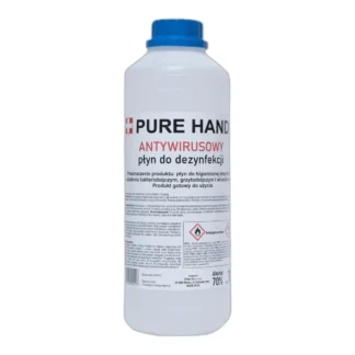 PŁYN DO DEZYNFEKCJI POWIERZCHNI PURE HANDS 1l 70% — zdjęcie 1