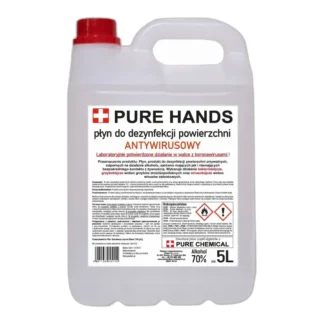 Preparat do dezynfekcji Pure Hands antywirusowy płyn 5l — zdjęcie 1