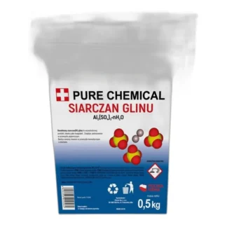 SIARCZAN GLINU CZYSTY NIEBIESKA HORTENSJA OBNIŻA pH 500g 0,5kg — zdjęcie 1