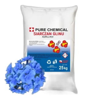 SIARCZAN GLINU CZYSTY NIEBIESKA HORTENSJA OBNIŻA pH kg 25 — zdjęcie 1