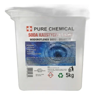 Soda kaustyczna Pure Chemical granulki kg 5 — zdjęcie 1
