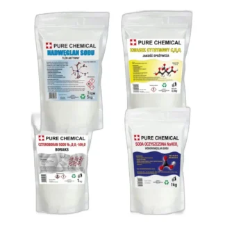 Soda oczyszczona +Boraks +Kwasek cytrynowy+ NADWĘGLAN SODU PRANIE CZYSZ 4KG — zdjęcie 1