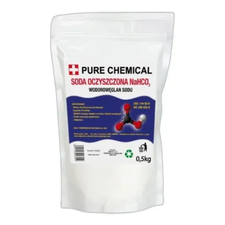 SODA OCZYSZCZONA CZYSTY WODOROWĘGLAN SODU 0,5kg — zdjęcie 1
