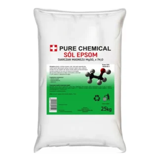 SÓL EPSOM SIARCZAN MAGNEZU SÓL RZYMSKA DO KĄPIELI GORZKA 25KG — zdjęcie 1