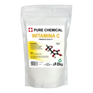 WITAMINA C DO BASENU KWAS L-ASKORBINOWY BASEN CZDA 500g — zdjęcie 1