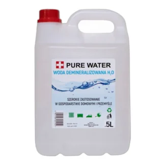 Woda DESTYLOWANA DEMINERALIZOWANA do żelazka do akumulatora 5L — zdjęcie 1