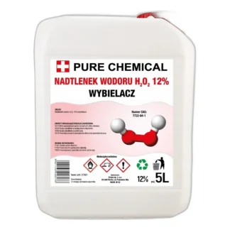 Woda utleniona nadtlenek wodoru 12% Pure Chemical 5000 ml 12% — zdjęcie 1